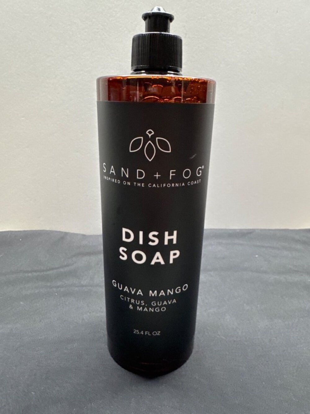 Sand + Fog Guava Mango Dish Soap 25.4 Fl Oz Citrus & Mango Scent